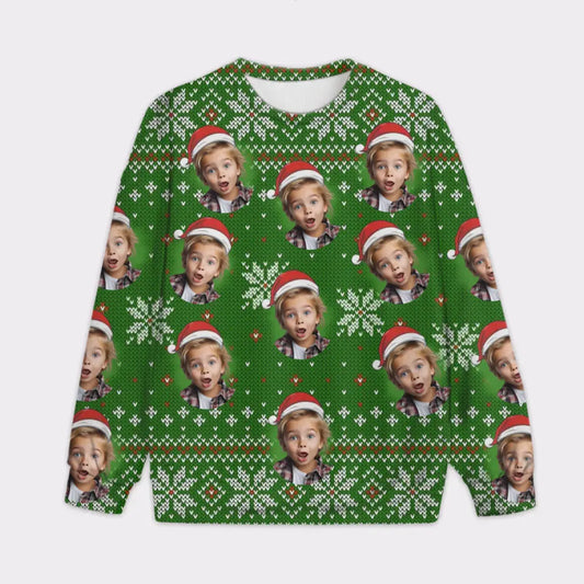 Custom Your Own Sweater With Your Loved One Face