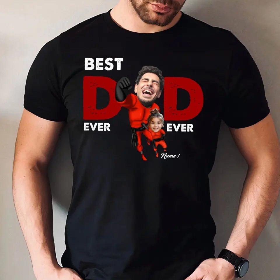 Personalized Super Dad Shirt