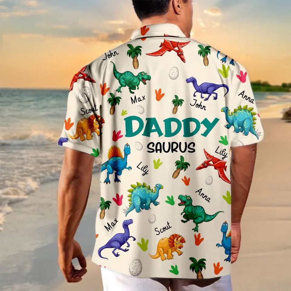 Personalized Daddysaurus Shirt - Father's Day Gift