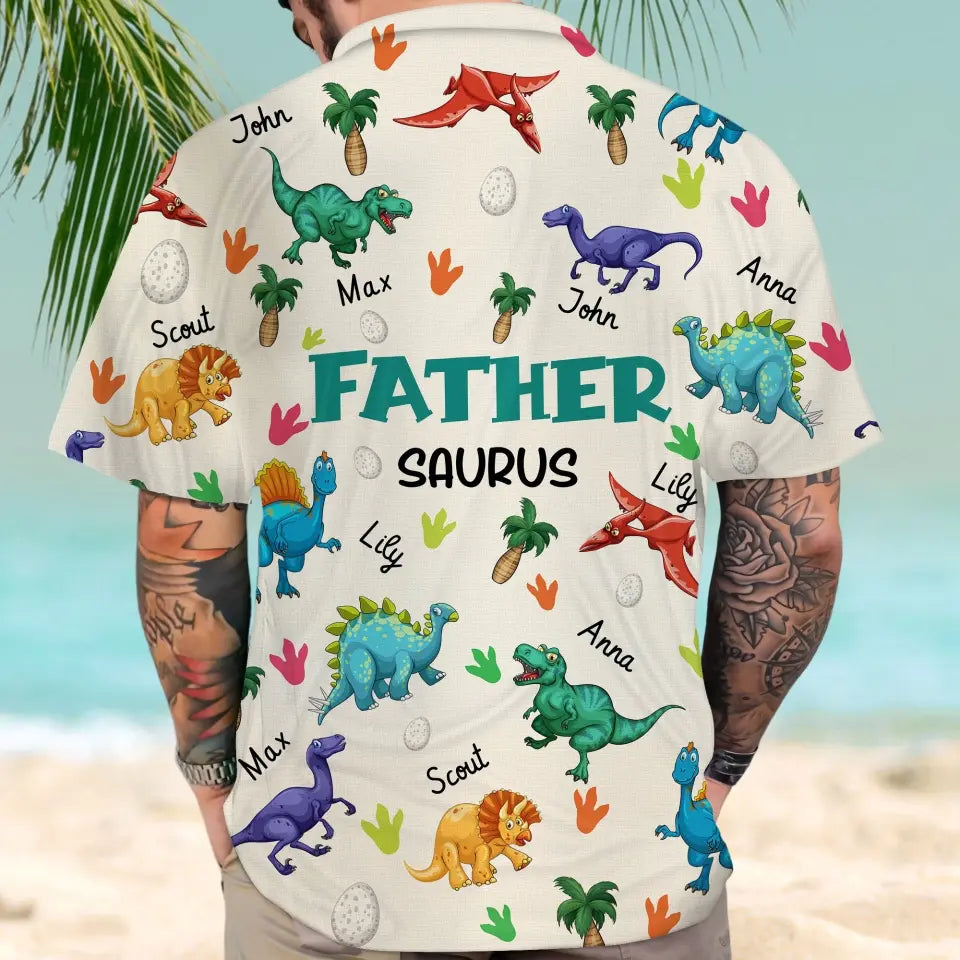 Personalized Daddysaurus Shirt - Father's Day Gift