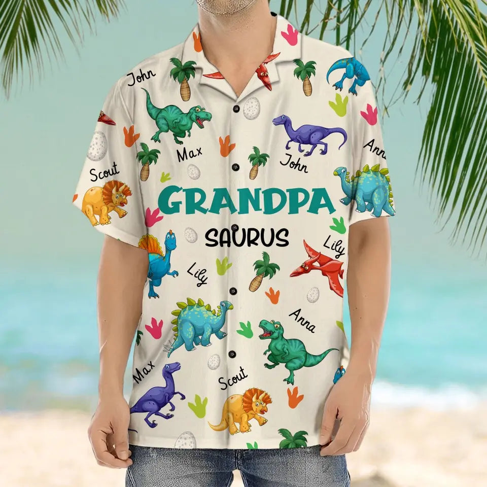 Personalized Daddysaurus Shirt - Father's Day Gift